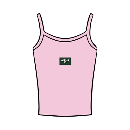 Penn State University x Alpha Xi Delta 'PR' Spaghetti Tank Top