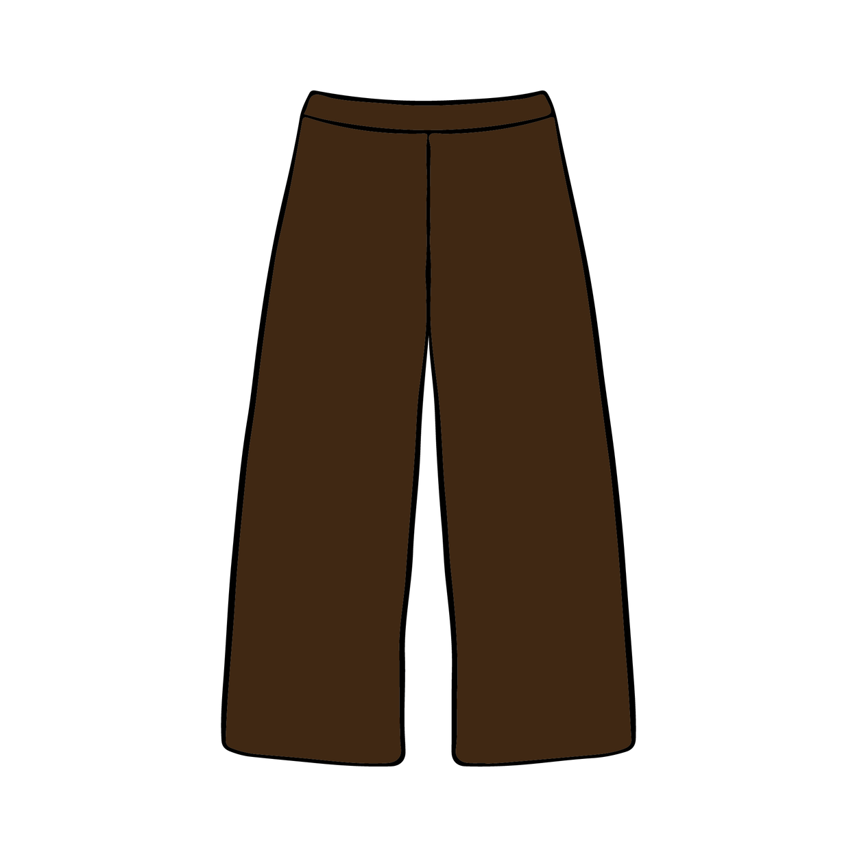 Penn State University x Alpha Xi Delta Spring 'Merch Drop Sweat Set 2' Brown Sweatpants