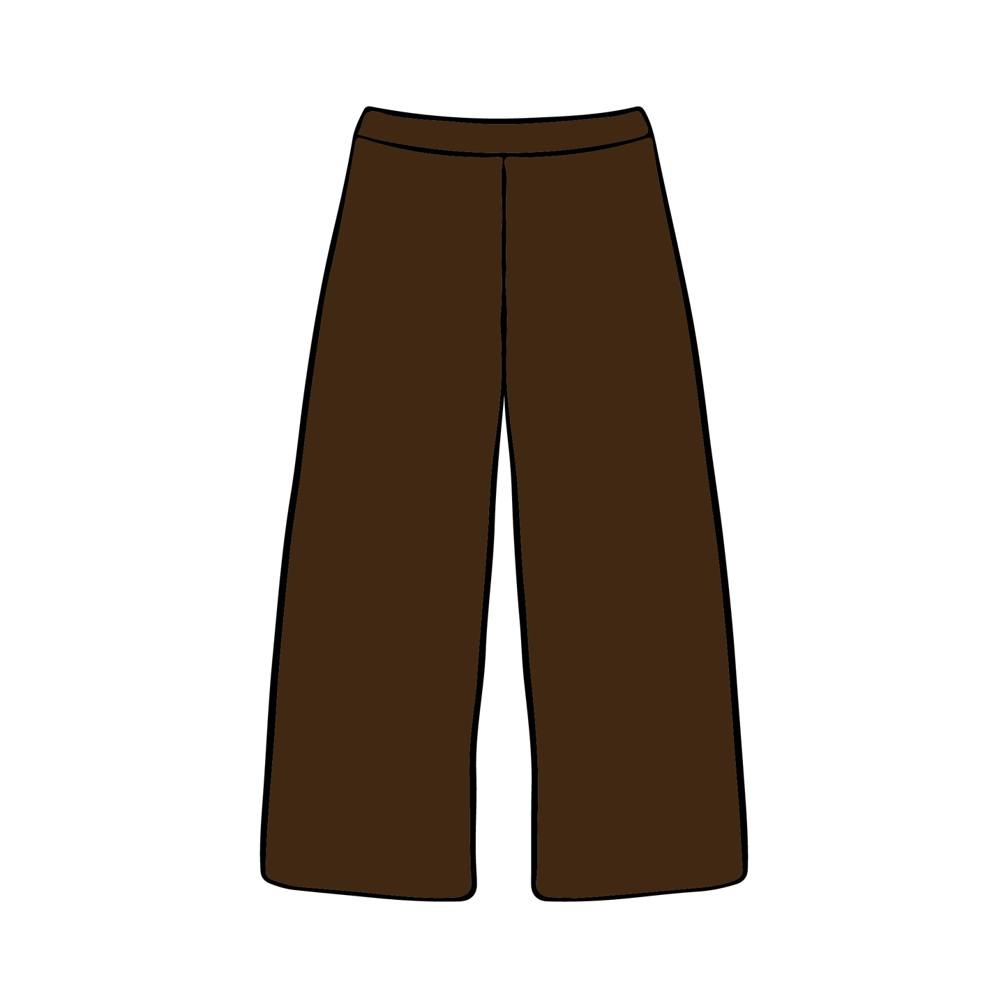 Penn State University x Alpha Xi Delta Spring 'Merch Drop Sweat Set 2' Brown Sweatpants
