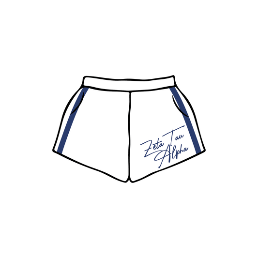 Penn State University x Zeta Tau Alpha 'Fall Merch' Sweatshorts