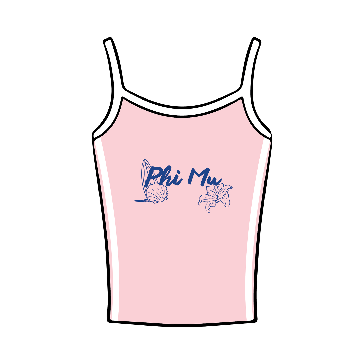 University of Missouri x Phi Mu 'Spring Break' Spaghetti Tank