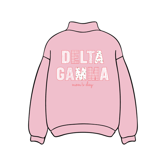 Purdue University x Delta Gamma 'Mom's Day 2025' Mockneck