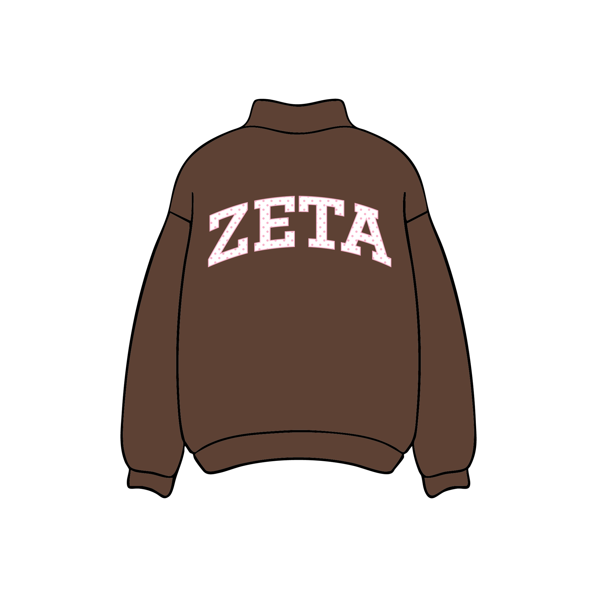 Purdue University x Zeta Tau Alpha 'Valentines PR Drop' Mockneck
