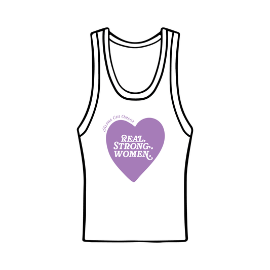 Purdue University x Alpha Chi Omega 'First Invite of Recruitment' Tank Top