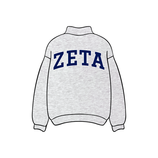 Purdue University x Zeta Tau Alpha 'General' Mockneck