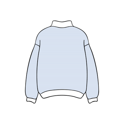 Quinnipiac University x Kappa Alpha Theta 'Spring Merch' Mockneck