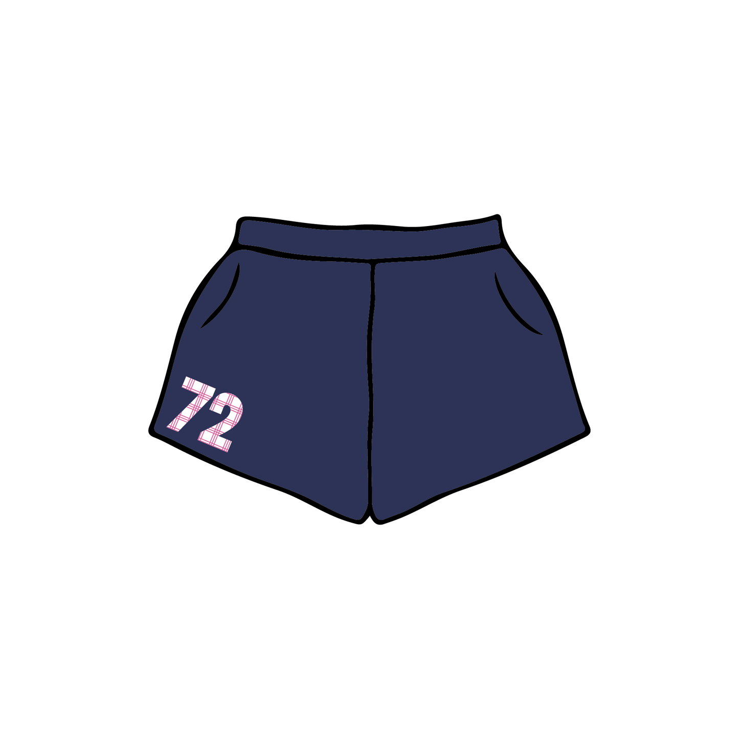 San Diego State University x Alpha Phi 'Spring Merch Drop' Sweatshorts