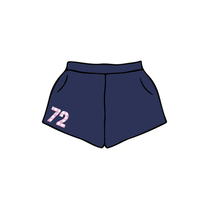 San Diego State University x Alpha Phi 'Spring Merch Drop' Sweatshorts
