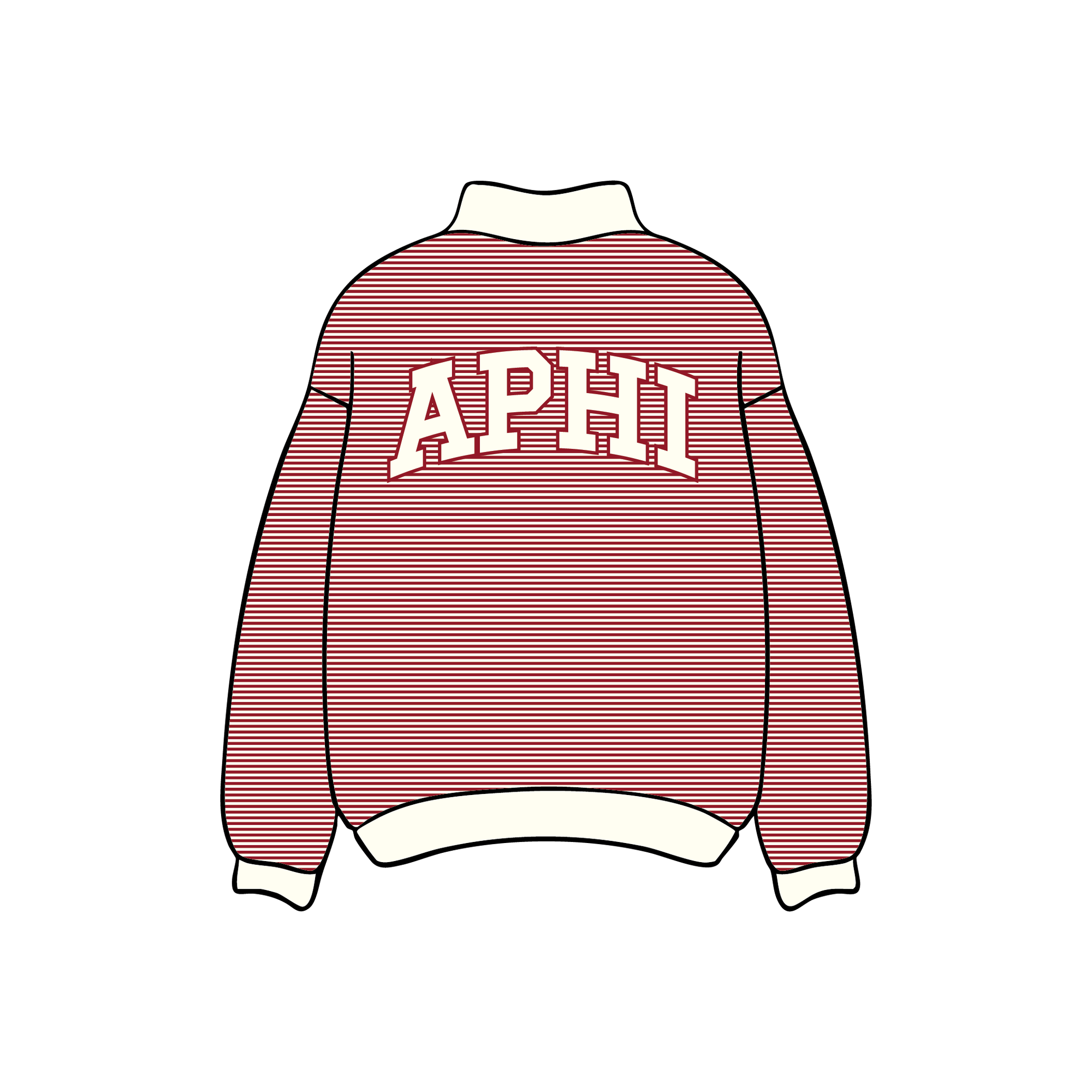 San Diego State University x Alpha Phi 'Spring Merch' Mockneck