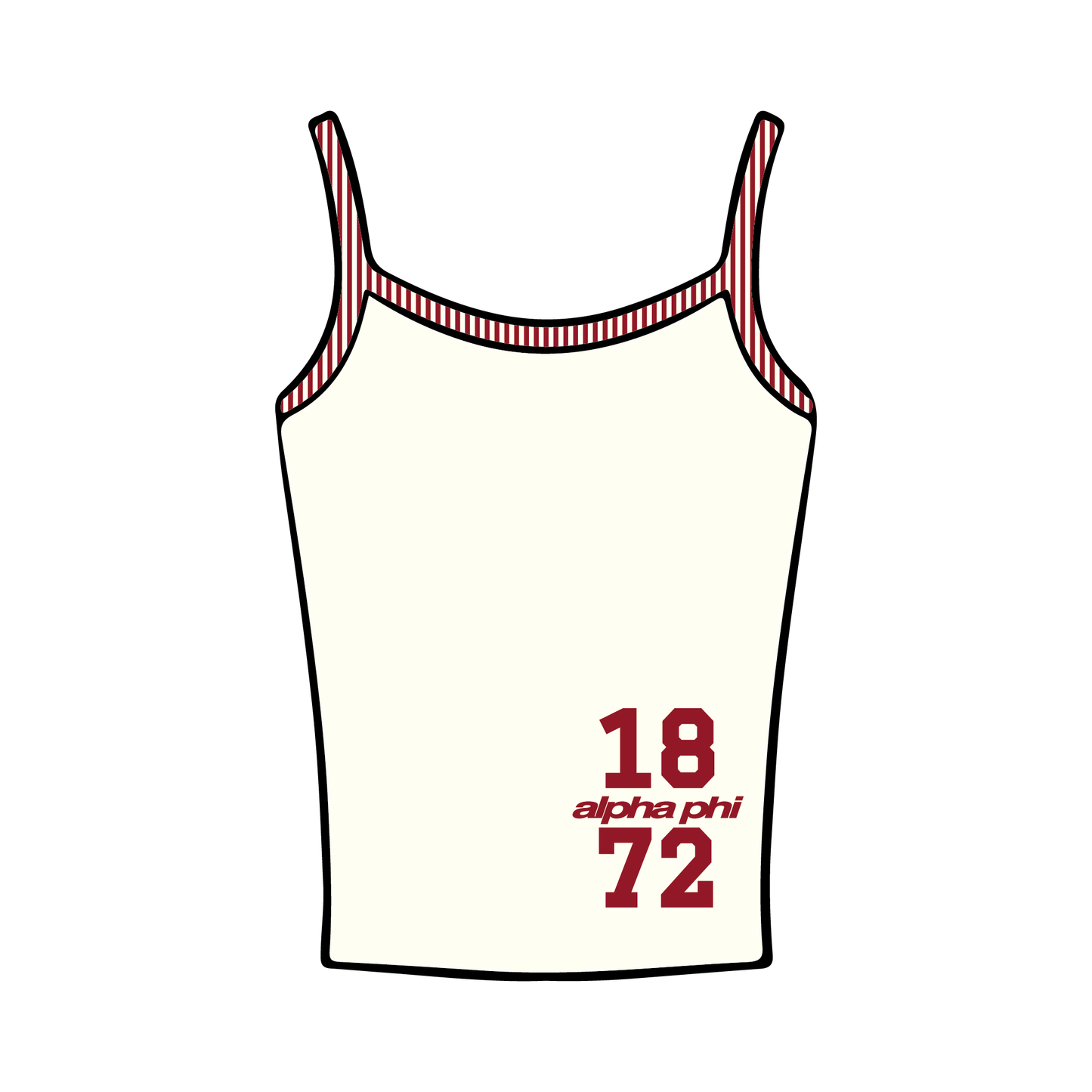 San Diego State University x Alpha Phi 'Spring Merch' Tank