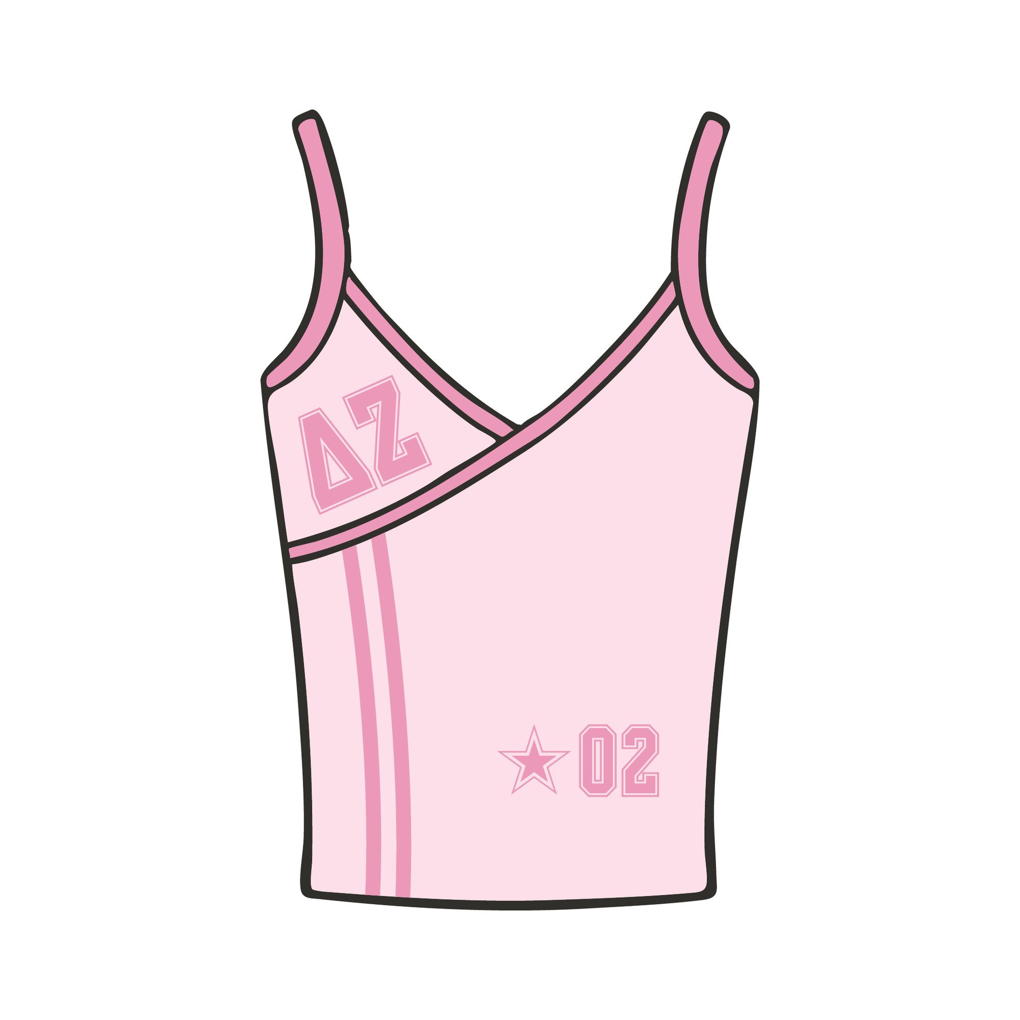 San José State University x Delta Zeta 'Philanthropy' Tank Top