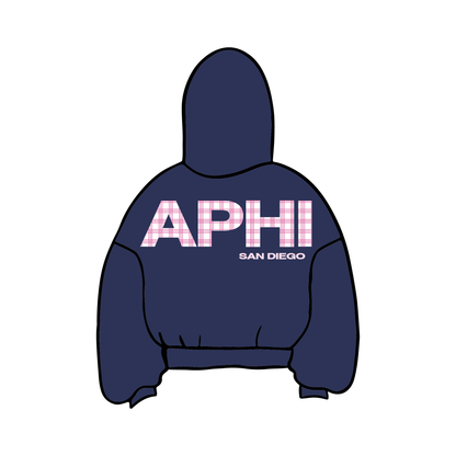 San Diego State University x Alpha Phi 'Spring Merch Drop' Hoodie