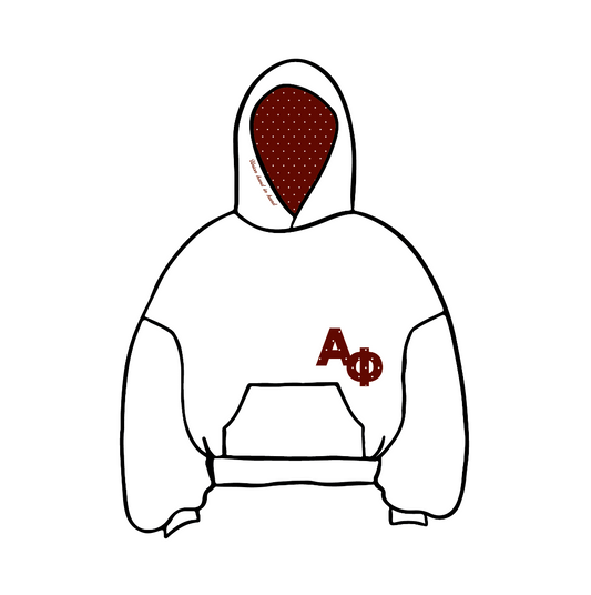 University of Delaware x Alpha Phi 'Polka Dot' Hoodie