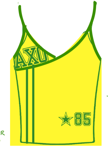 University of Arizona x Alpha Chi Omega 'First Day Of Class' Tank Top
