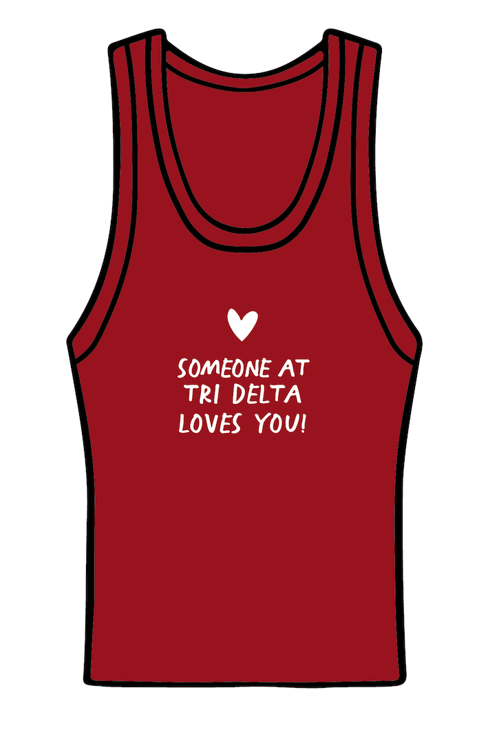 University of Wisconsin-Madison x Delta Delta Delta 'Work Week ‘25' Tank Top