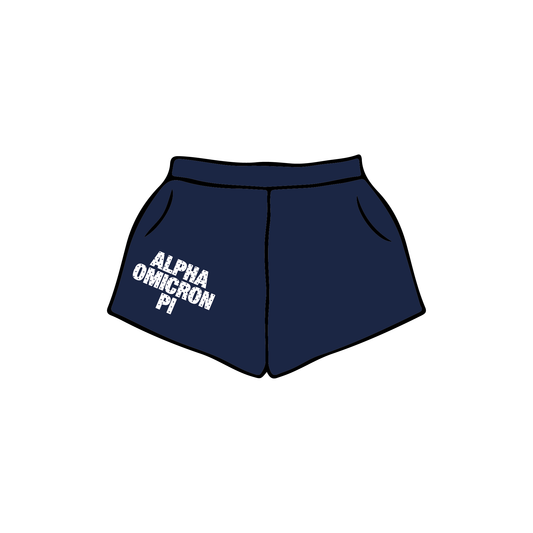 Seton Hall University x Alpha Omicron Pi 'Merch Drop' Sweatshorts