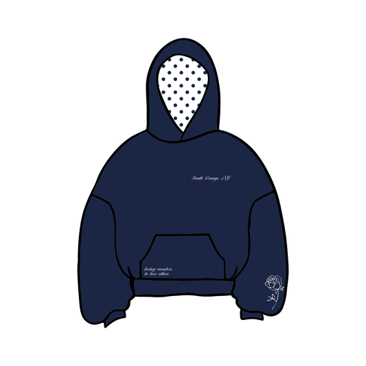 Seton Hall University x Alpha Omicron Pi 'Merch Drop' Hoodie