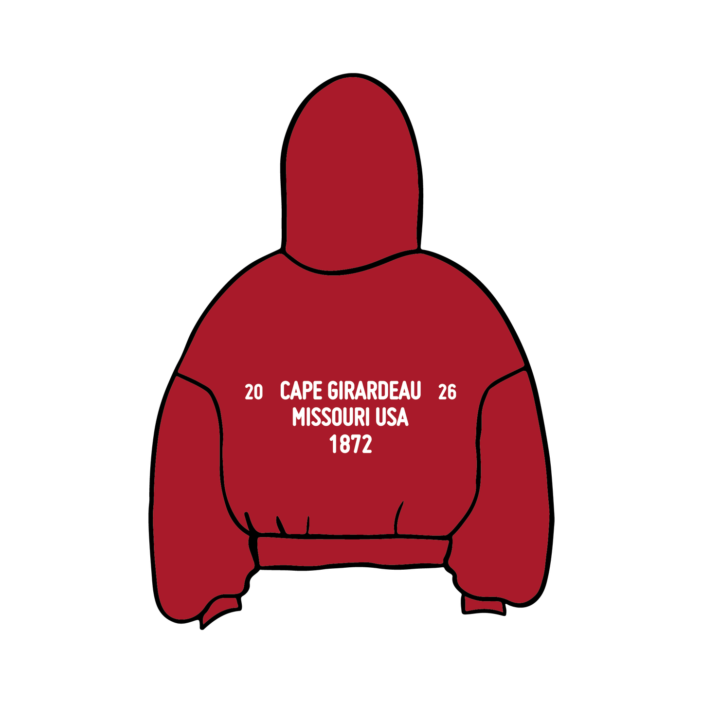 Southeast Missouri State University x Alpha Phi 'Heartbeat Week' Hoodie