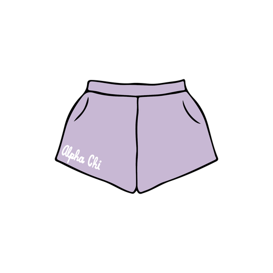 Southern Methodist University x Alpha Chi Omega 'Fall Recruitment 2025' Sweatshorts