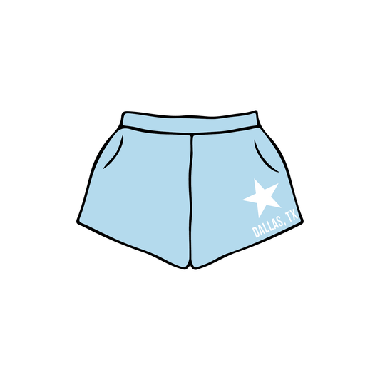 Southern Methodist University x Alpha Delta Pi 'Bid Day 2025 Reorder' Sweatshorts