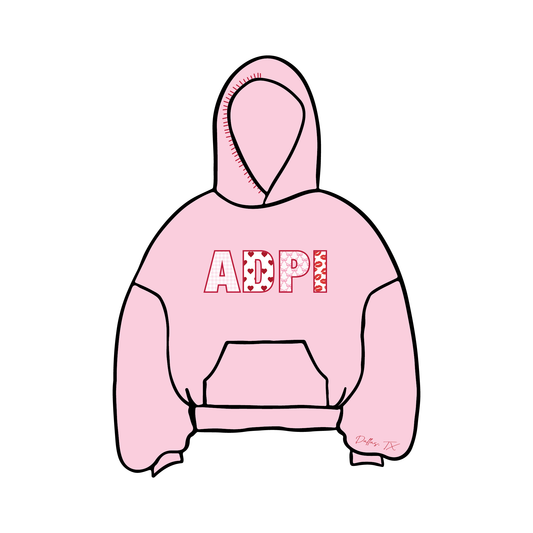 Southern Methodist University x Alpha Delta Pi 'Work Week' Hoodie