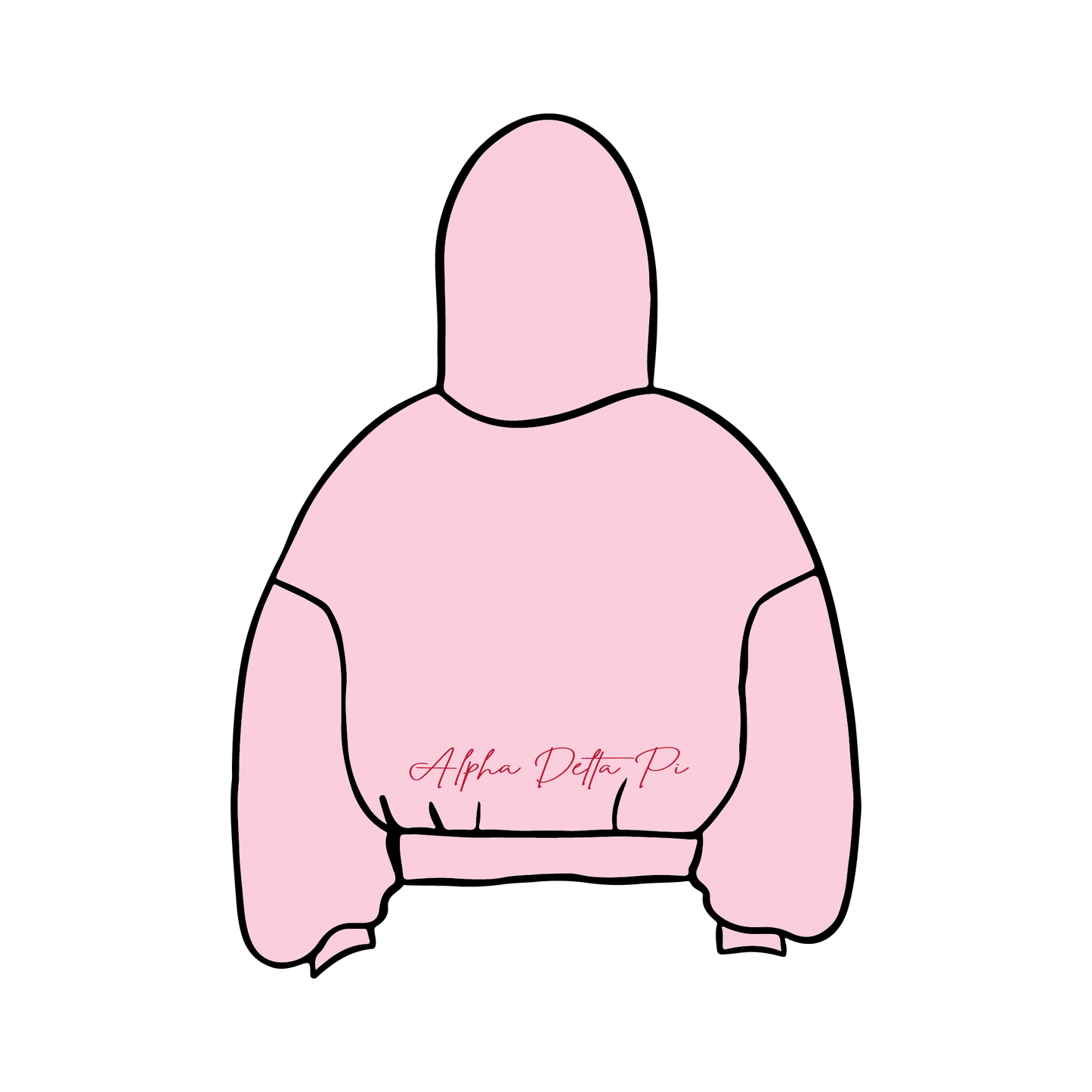 Southern Methodist University x Alpha Delta Pi 'Work Week' Hoodie