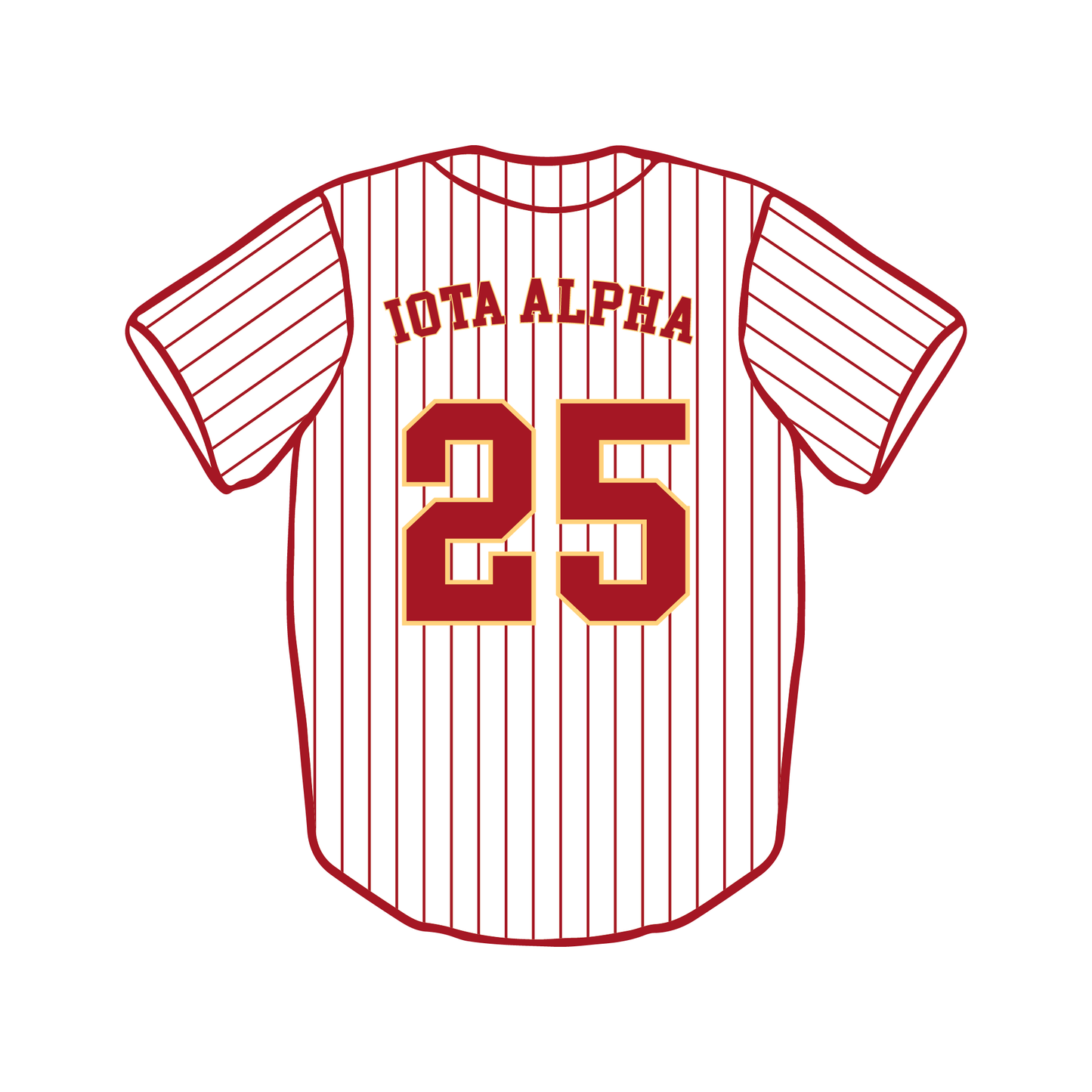 Southern Methodist University x Chi Omega 'Fall Rush 2025' Baseball Jersey