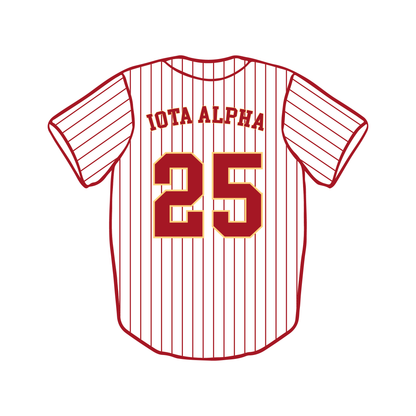 Southern Methodist University x Chi Omega 'Fall Rush 2025' Baseball Jersey