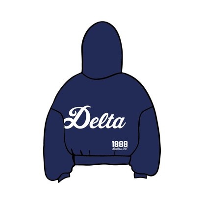 Southern Methodist University x Delta Delta Delta 'Summer Drop' Hoodie