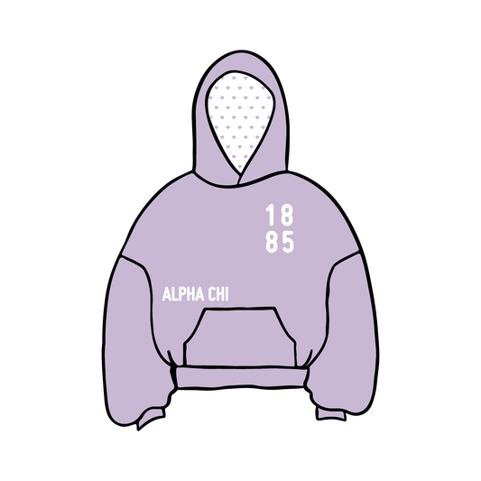 Southern Methodist University x Alpha Chi Omega 'Fall Recruitment 2025' Hoodie