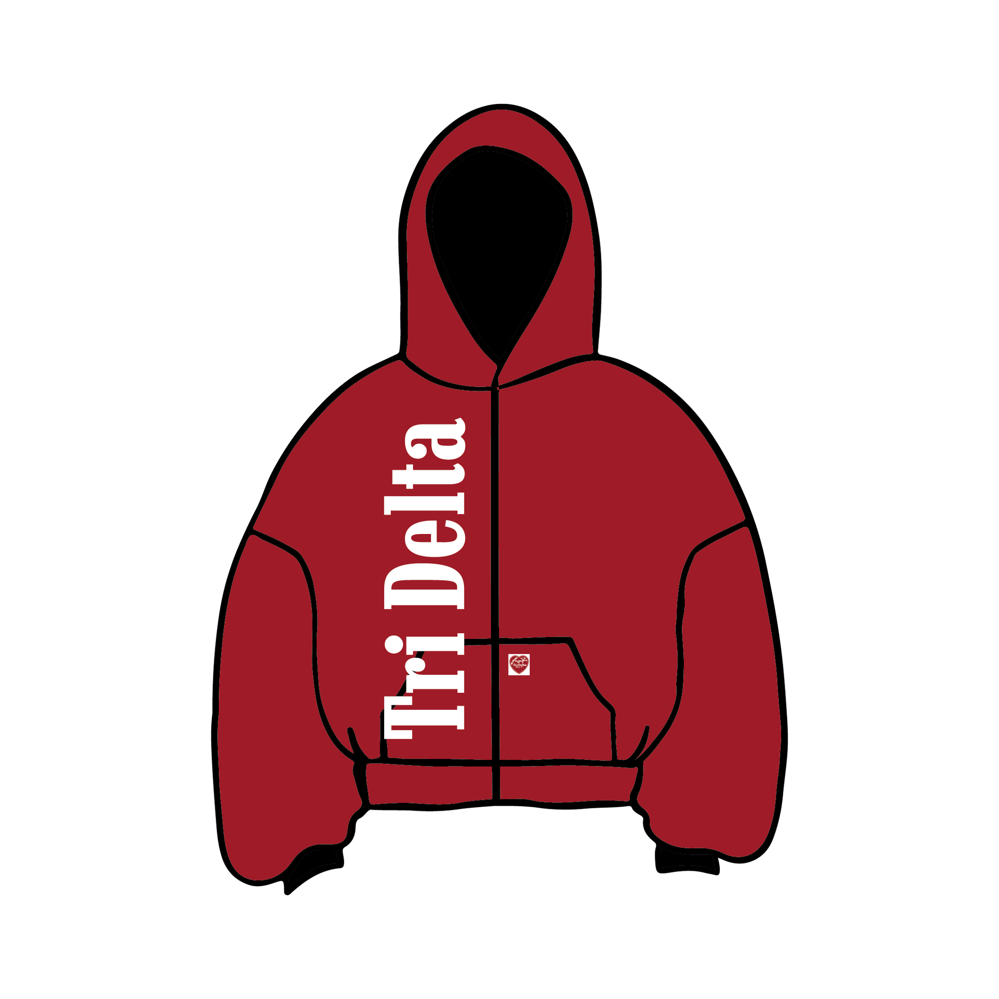 Syracuse University x Delta Delta Delta 'NA' Hoodie