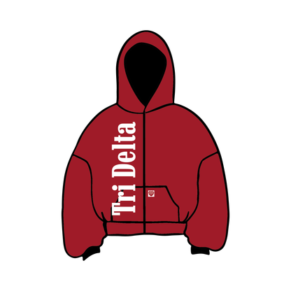 Syracuse University x Delta Delta Delta 'NA' Hoodie