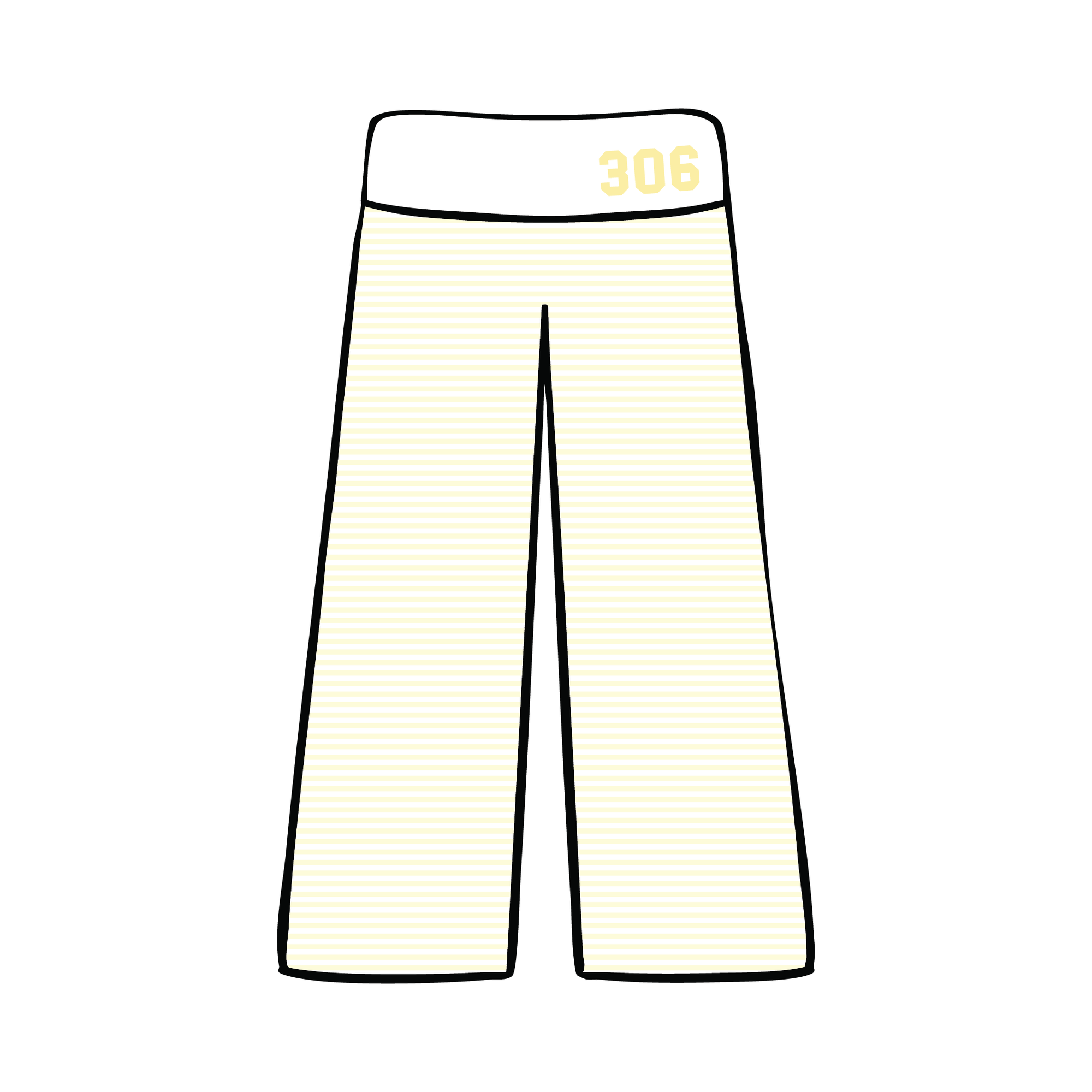 Syracuse University x Kappa Alpha Theta 'Optional Spring Merch' Foldover Pants