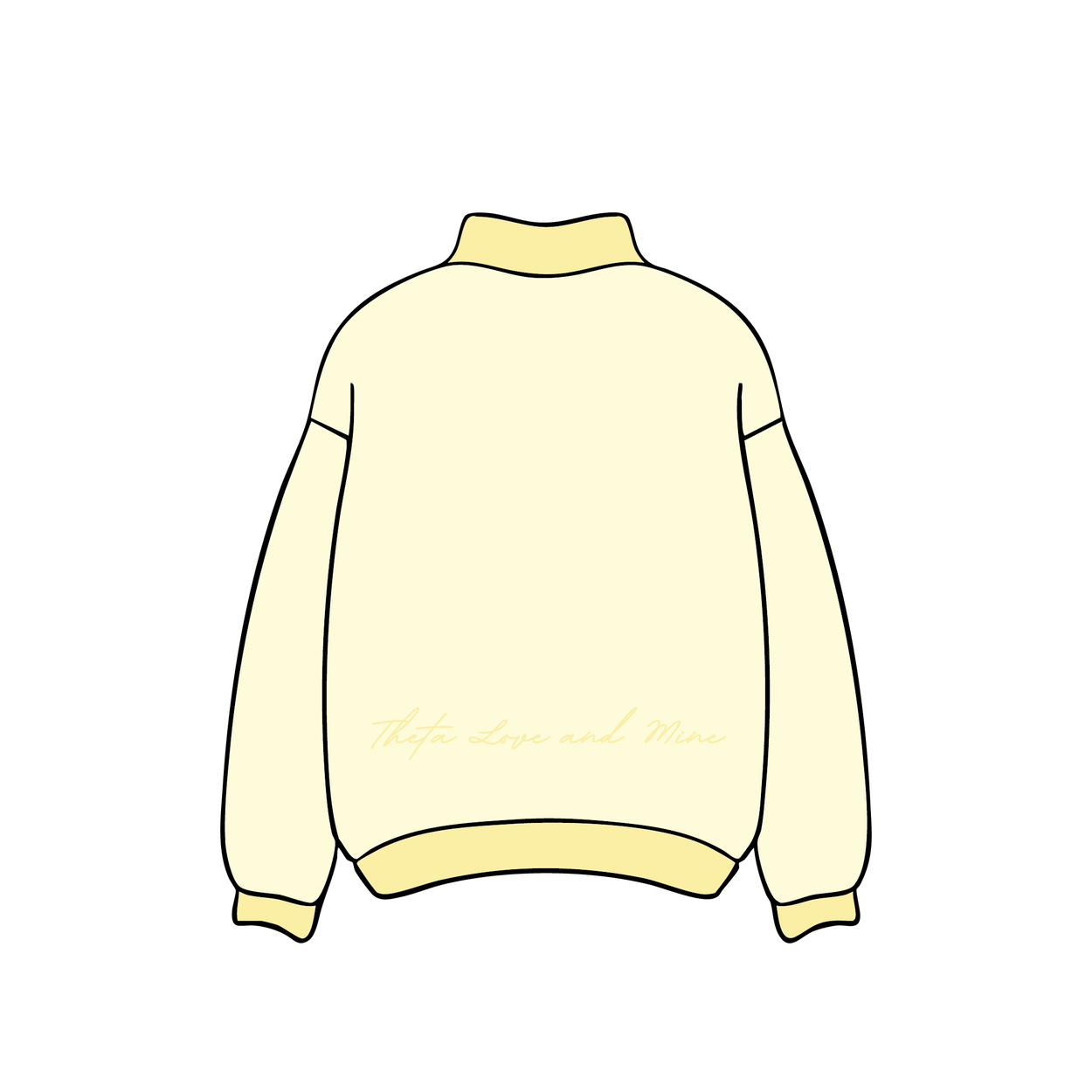Syracuse University x Kappa Alpha Theta 'Spring Semester Merch' Mockneck
