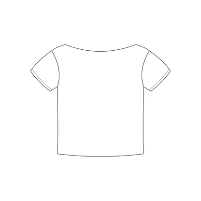 Texas Tech University x Alpha Delta Pi 'Recruitment shirts' Brynn Cut Off Tee