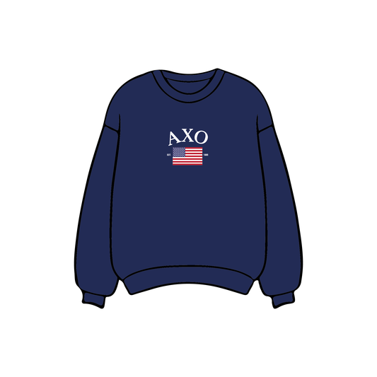 Texas Christian University x Alpha Chi Omega 'Summer PR' Crewneck