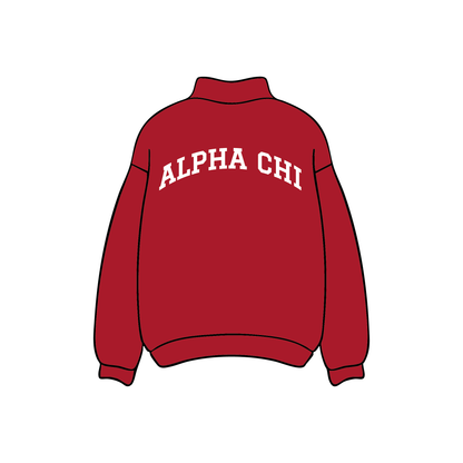 University of Alabama x Alpha Chi Omega 'Spring Merch 2025' Mockneck