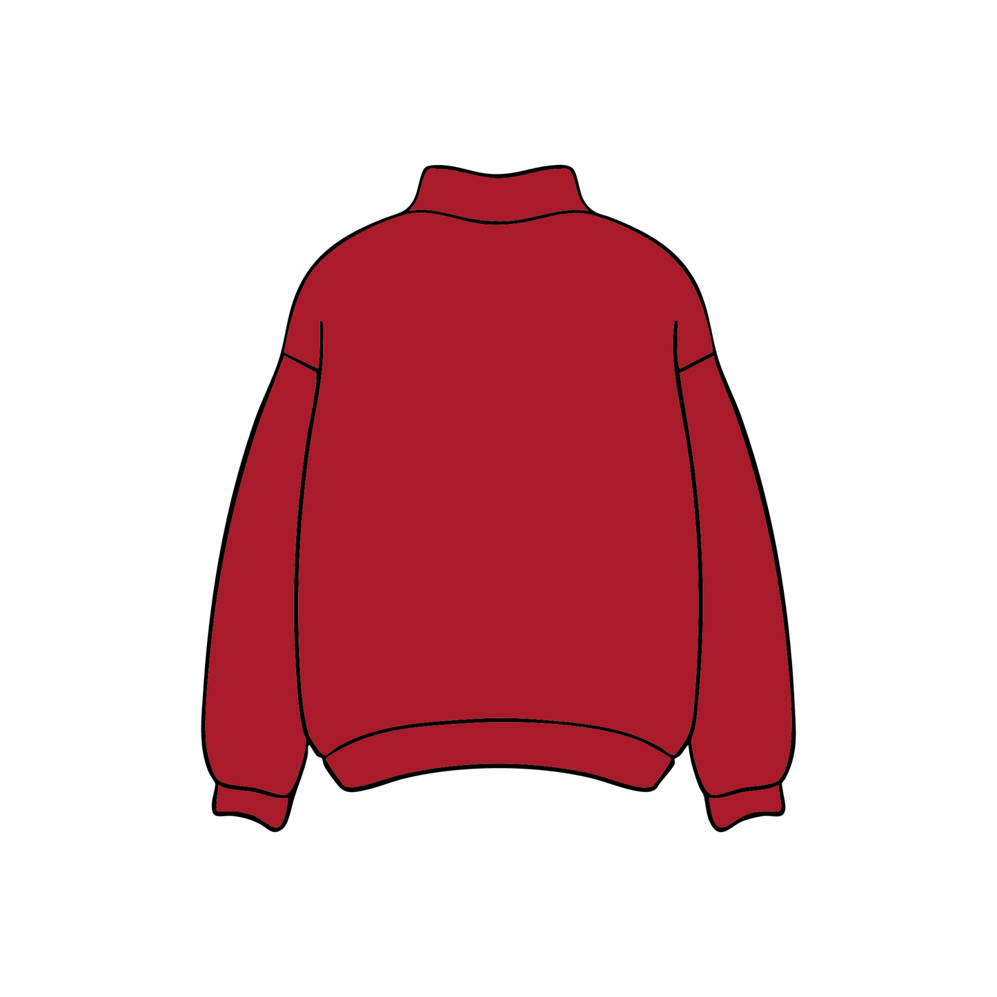 University of Alabama x Alpha Chi Omega 'Spring Merch 2025' Mockneck