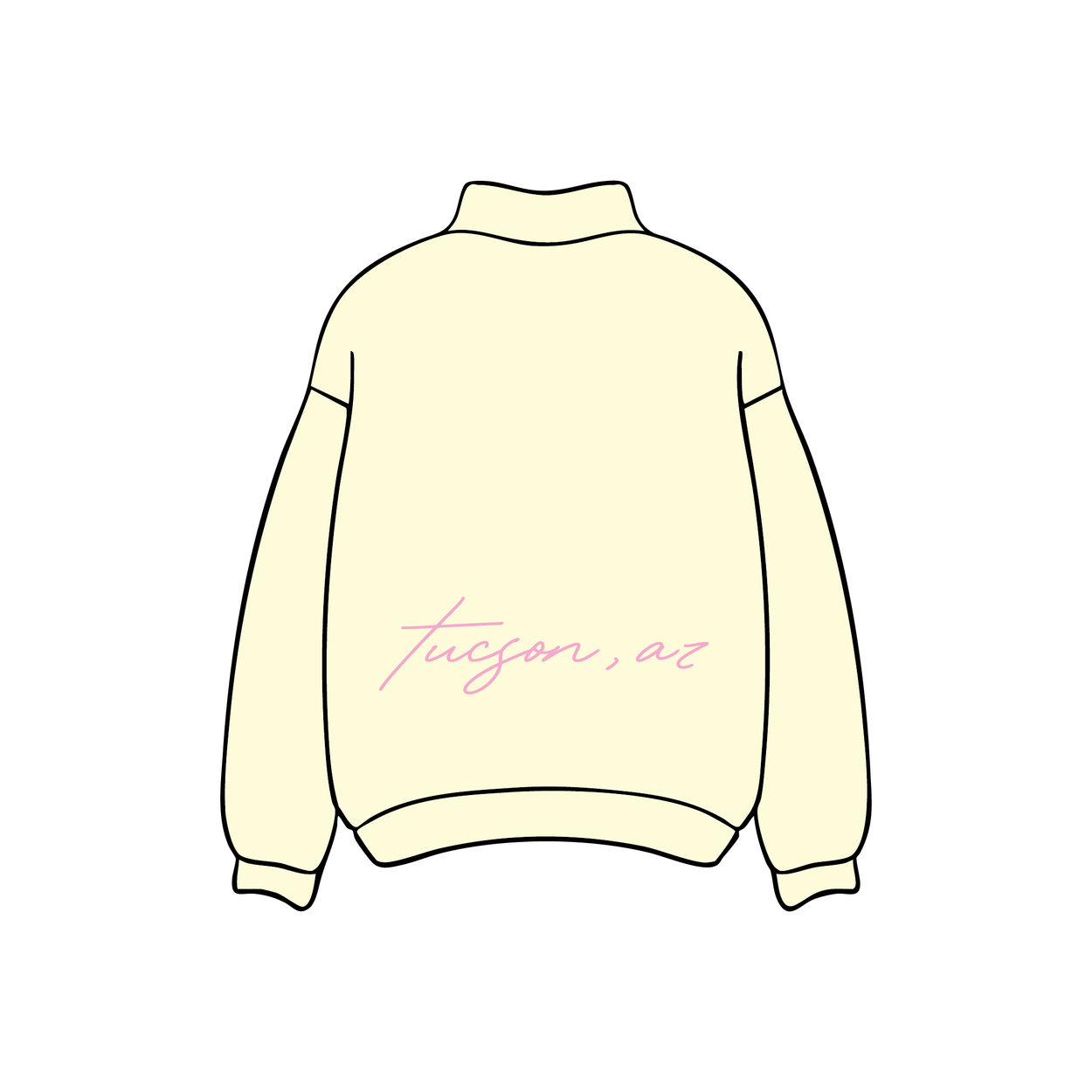 University of Arizona x Chi Omega 'Disneyland' Mockneck