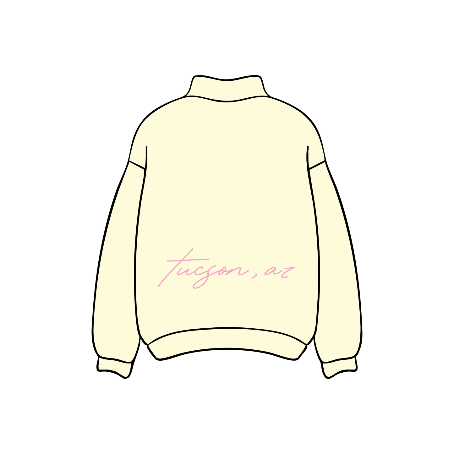 University of Arizona x Chi Omega 'Disneyland' Mockneck
