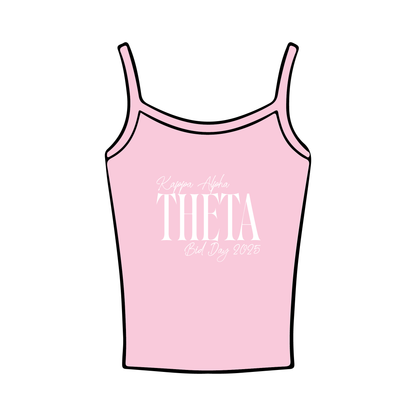University of Arizona x Kappa Alpha Theta 'Bid Day' Spaghetti Tank Top