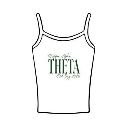 University of Arizona x Kappa Alpha Theta 'Bid Day' Spaghetti Tank Top