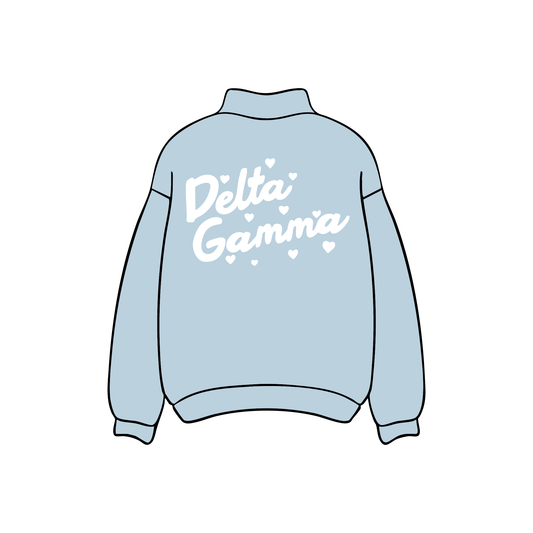 University of Arkansas x Delta Gamma 'For Fun' Mockneck