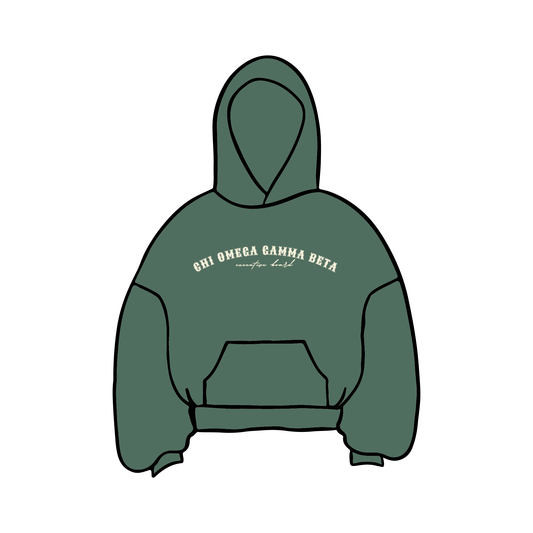 University of California, Los Angeles x Chi Omega 'Exec Merch' Gildan Hoodie