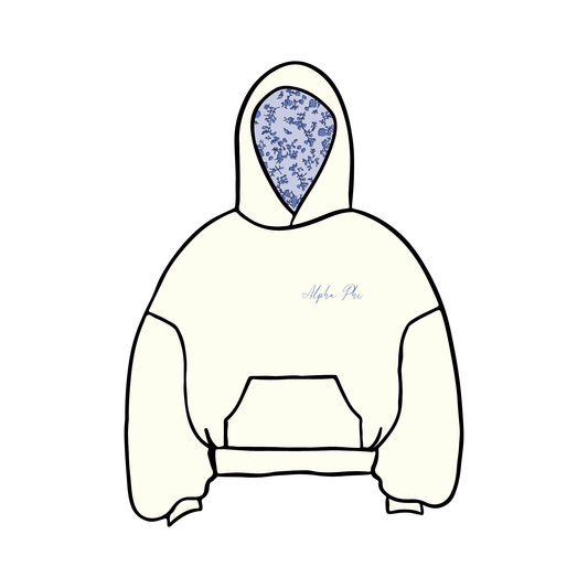 University of California, San Diego x Alpha Phi 'Spring Merch' Hoodie