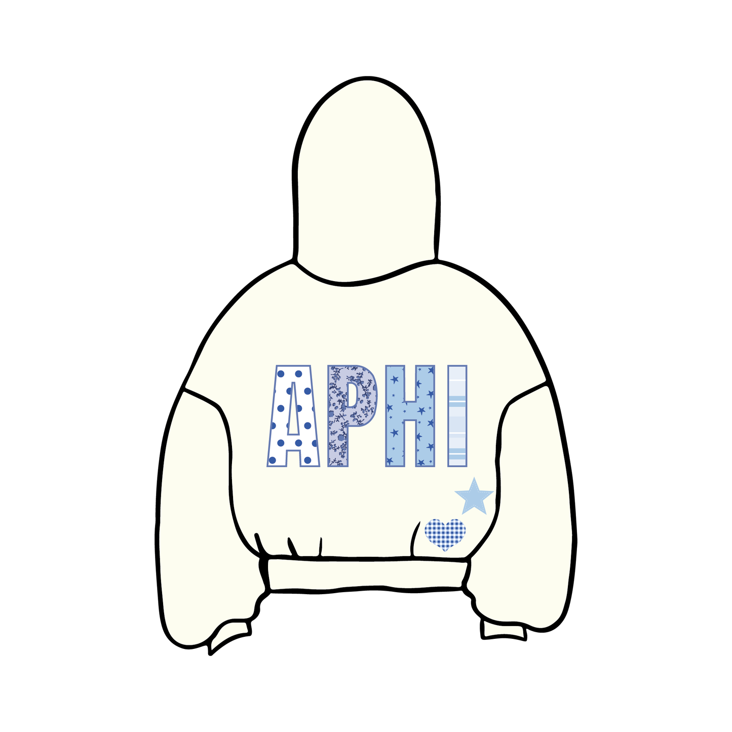 University of California, San Diego x Alpha Phi 'Spring Merch' Hoodie