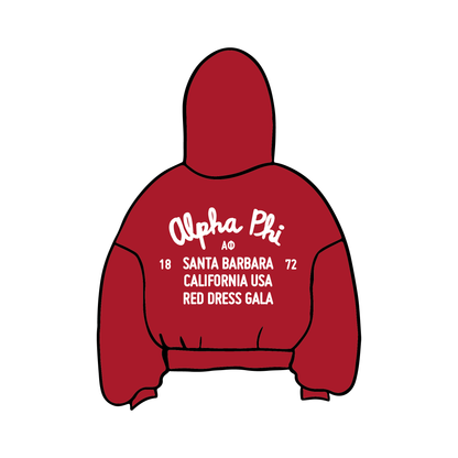 University of California, Santa Barbara x Alpha Phi 'RDG Reorder' Hoodie