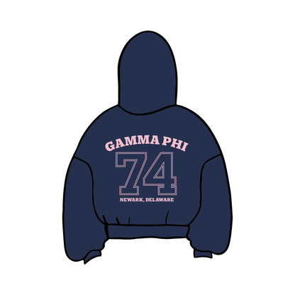 University of Delaware x Gamma Phi Beta 'General Merch' Hoodie