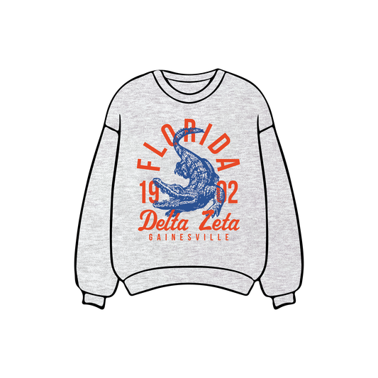 University of Florida x Delta Zeta 'Fall Bid Day 2025' Crewneck