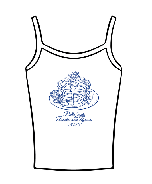 University of Florida x Delta Zeta 'New Member Retreat' Spaghetti Tank Top